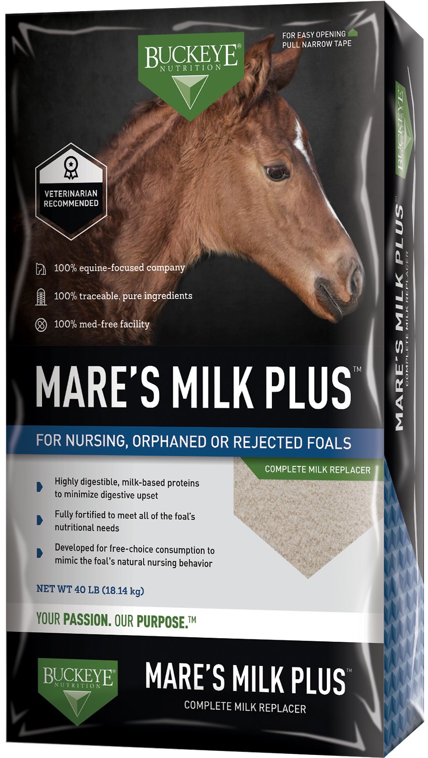 Buckeye Mare's Milk Plus (40LB) | Creekview Farms